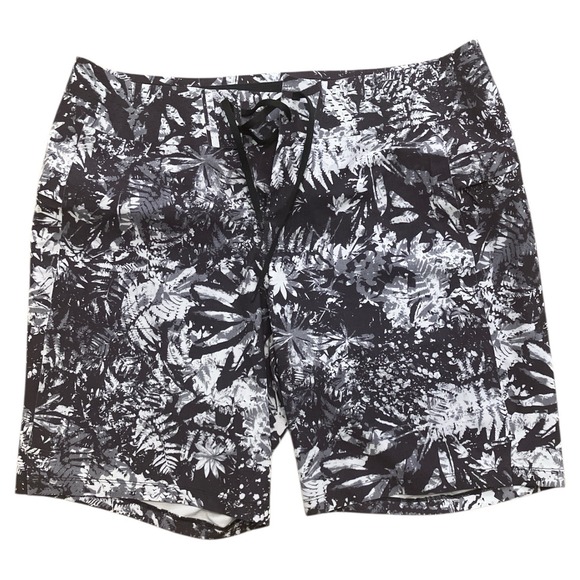 lululemon athletica Other - Lululemon Men's Current State Board Short 9"  Black Floral Swimming Shorts Sz 34